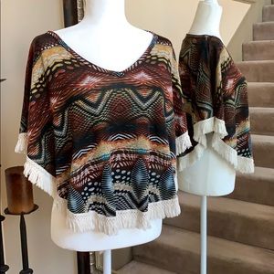 Boho rare and unique top